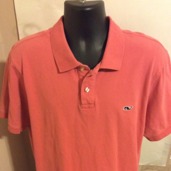 Vineyard Vines Other - Vineyard Vines Men’s Polo Shirt XL Pink